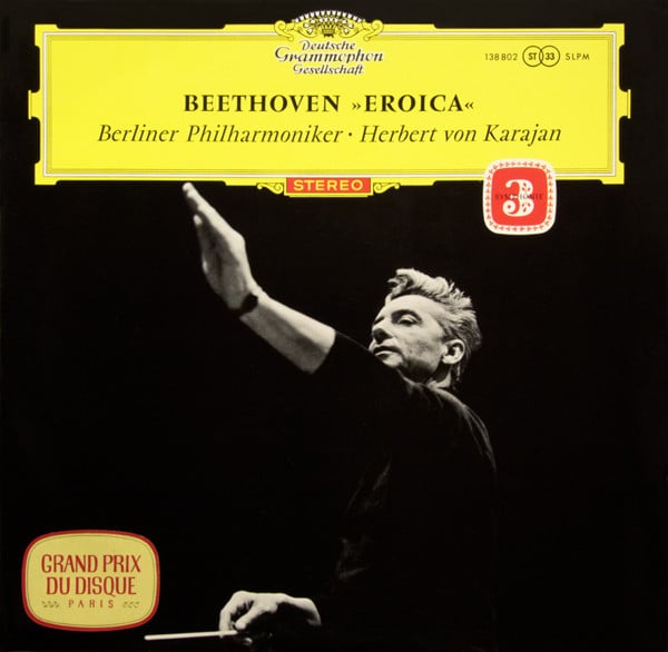Cover Beethoven*, Berliner Philharmoniker ∙ Herbert von Karajan - »Eroica« (LP, RP) Schallplatten Ankauf