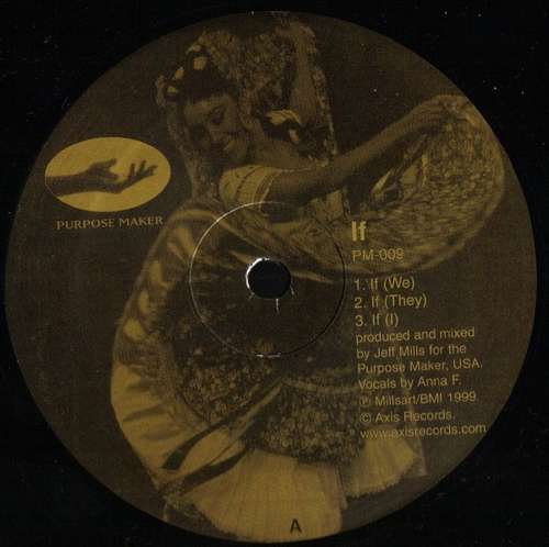Cover Jeff Mills - If / Tango (12) Schallplatten Ankauf