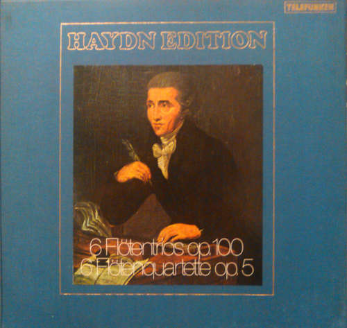 Cover Haydn* - Die Haydn-Edition XIII 6 Flötentrios OP. 100 6 Flötenquartette OP. 5 (2xLP + Box) Schallplatten Ankauf