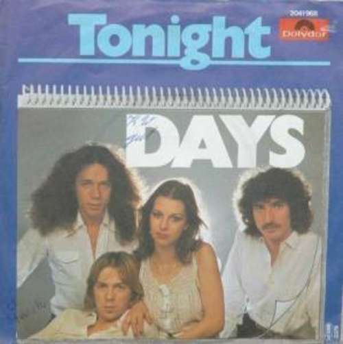 Cover The Days - Tonight (7, Single) Schallplatten Ankauf
