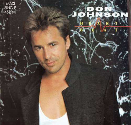 Cover Don Johnson - Heartbeat (12, Maxi) Schallplatten Ankauf