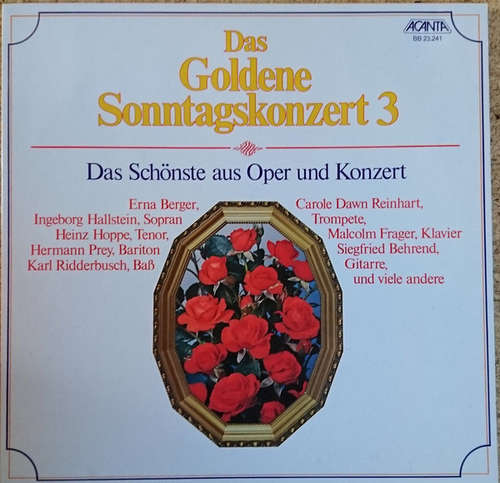 Cover Various - Das Goldene Sonntagskonzert 3 (LP) Schallplatten Ankauf