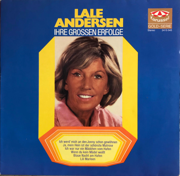 Cover Lale Andersen - Ihre Grossen Erfolge (LP, Comp, RE) Schallplatten Ankauf