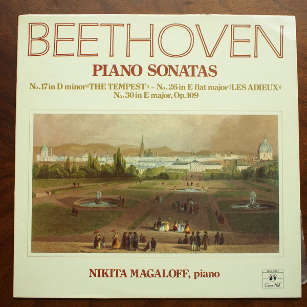 Cover Beethoven*, Nikita Magaloff - Piano Sonatas Nº 17, 26, 30 (LP, Album) Schallplatten Ankauf
