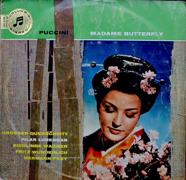 Cover Puccini* - Pilar Lorengar, Sieglinde Wagner, Fritz Wunderlich, Hermann Prey - Madame Butterfly - Grosser Querschnitt (LP, Album) Schallplatten Ankauf