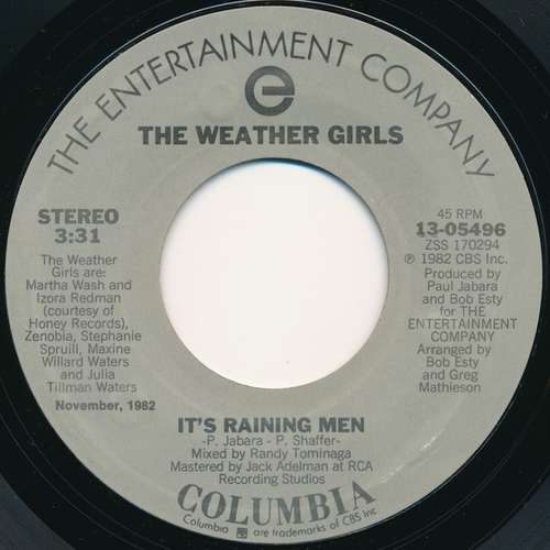 Cover The Weather Girls - It's Raining Men (7, Single, RE) Schallplatten Ankauf