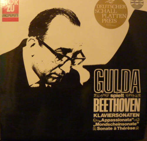 Cover Gulda* Spielt Beethoven* - Klaviersonaten Appassionata, Mondscheinsonate, Sonate á Thérése (LP, Album) Schallplatten Ankauf