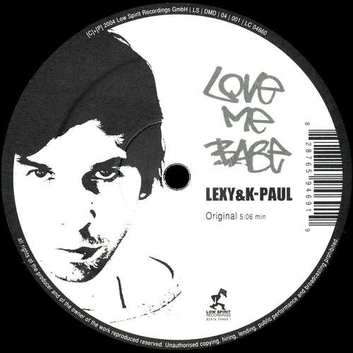 Cover Lexy & K-Paul - Love Me Babe (12) Schallplatten Ankauf