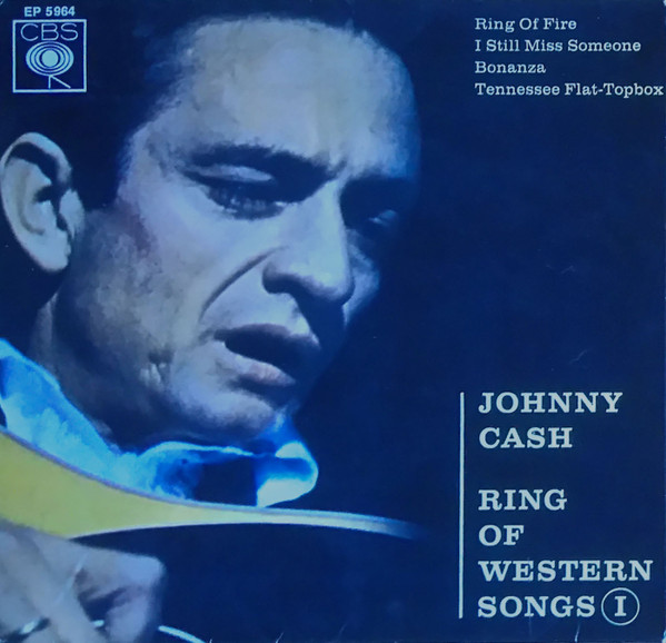 Cover Johnny Cash - Ring Of Western Songs I (7, EP) Schallplatten Ankauf