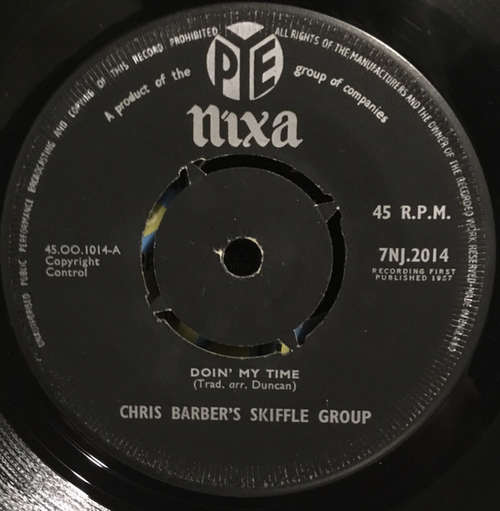 Bild Chris Barber's Skiffle Group* - Doin' My Time / Where Could I Go? (7) Schallplatten Ankauf