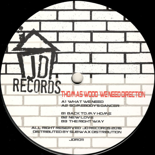 Cover Thomas Wood - We Need Direction (12, EP) Schallplatten Ankauf
