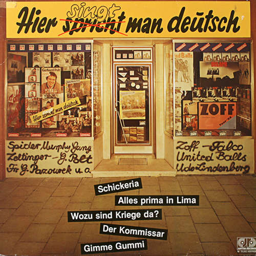 Cover Various - Hier Spricht (Singt) Man Deutsch (LP, Comp) Schallplatten Ankauf