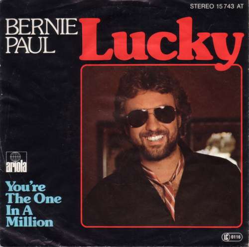 Cover Bernie Paul - Lucky (7, Single) Schallplatten Ankauf