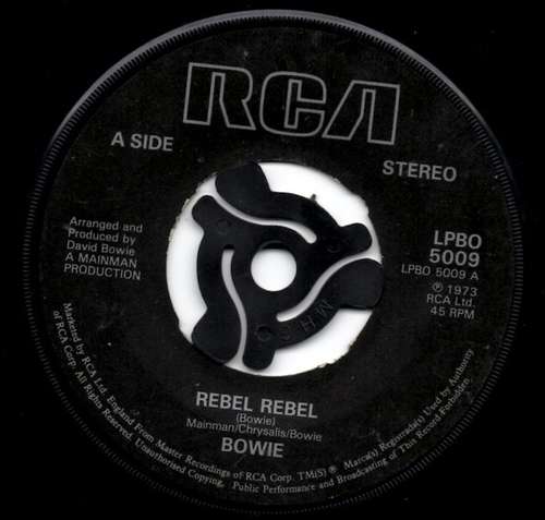 Cover Bowie* - Rebel Rebel (7, Single, RP, Bla) Schallplatten Ankauf