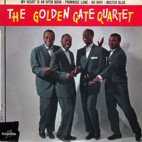 Cover The Golden Gate Quartet - My Heart Is An Open Book (7, EP) Schallplatten Ankauf