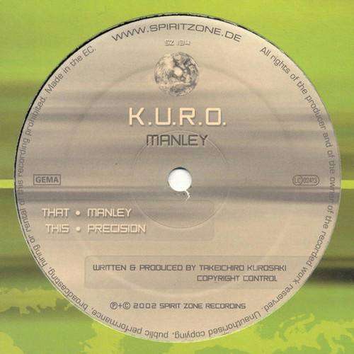 Cover K.U.R.O. - Manley (12) Schallplatten Ankauf