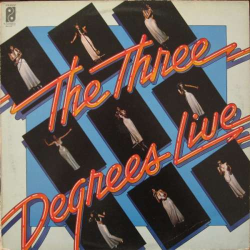 Cover The Three Degrees - The Three Degrees Live (LP, Album) Schallplatten Ankauf