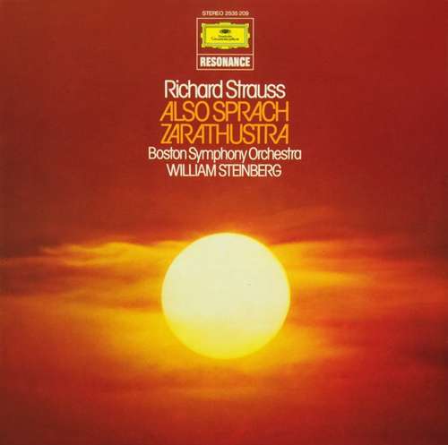 Cover Richard Strauss, Boston Symphony Orchestra, William Steinberg - Also Sprach Zarathustra (LP, Album, RE) Schallplatten Ankauf