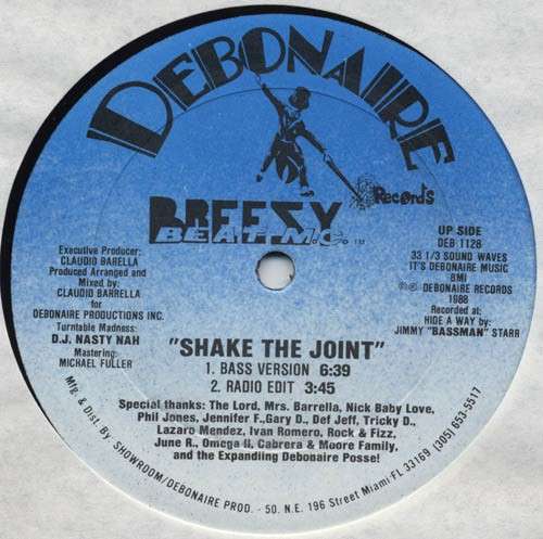 Cover Shake The Joint Schallplatten Ankauf