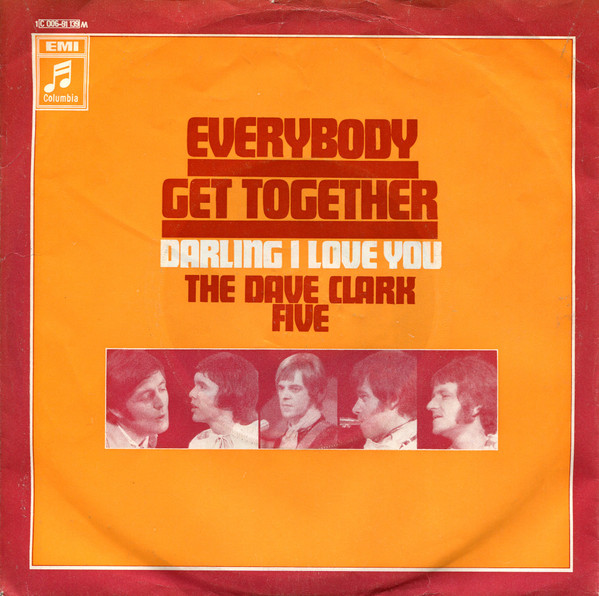 Cover The Dave Clark Five - Everybody Get Together (7) Schallplatten Ankauf