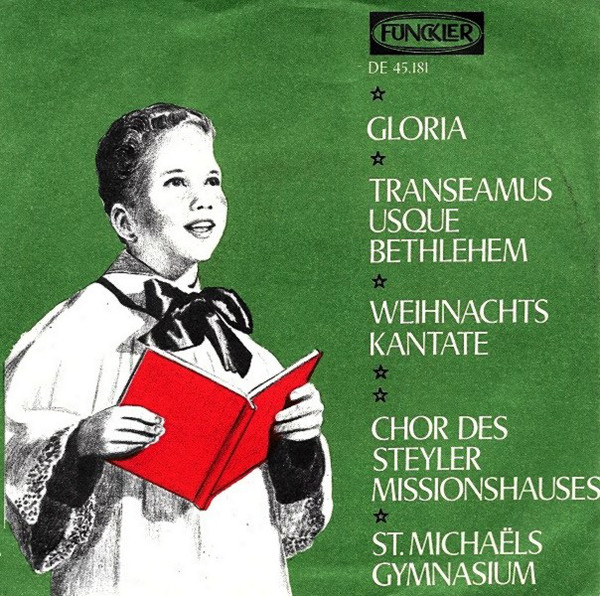 Cover Chor Des Steyler Missionshauses St. Michaëls Gymnasium - Gloria (7, EP) Schallplatten Ankauf