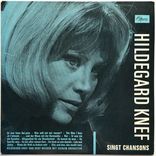 Cover Hildegard Knef - Hildegard Knef Singt Chansons (LP, Comp, RP) Schallplatten Ankauf