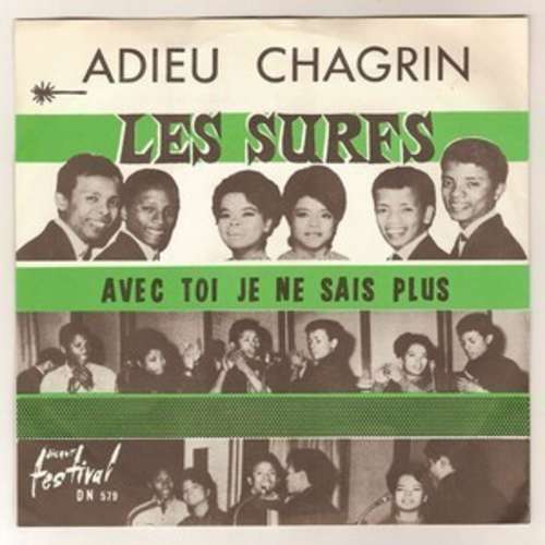 Cover Les Surfs - Adieu Chagrin (7, Single, Mono, Gre) Schallplatten Ankauf