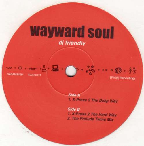 Cover Wayward Soul - DJ Friendly (12) Schallplatten Ankauf