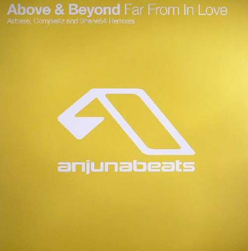 Cover Above & Beyond - Far From In Love (Remixes) (12) Schallplatten Ankauf
