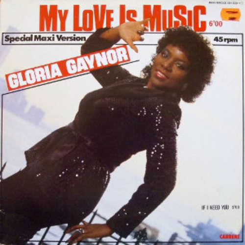 Cover Gloria Gaynor - My Love Is Music (12, Maxi) Schallplatten Ankauf