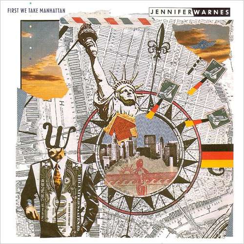Cover Jennifer Warnes - First We Take Manhattan (7, Single) Schallplatten Ankauf