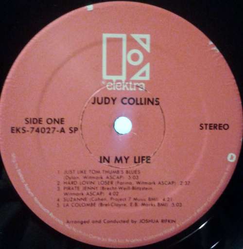Cover Judy Collins - In My Life (LP, Album) Schallplatten Ankauf