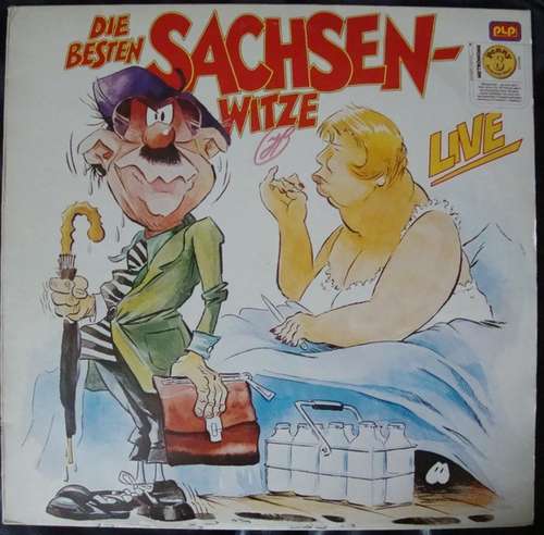 Cover Unknown Artist - Die Besten Sachsenwitze - Live (LP) Schallplatten Ankauf