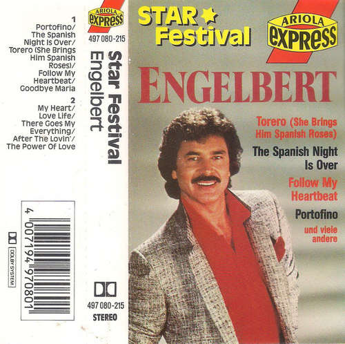 Cover Engelbert* - Star Festival (Cass, Album) Schallplatten Ankauf