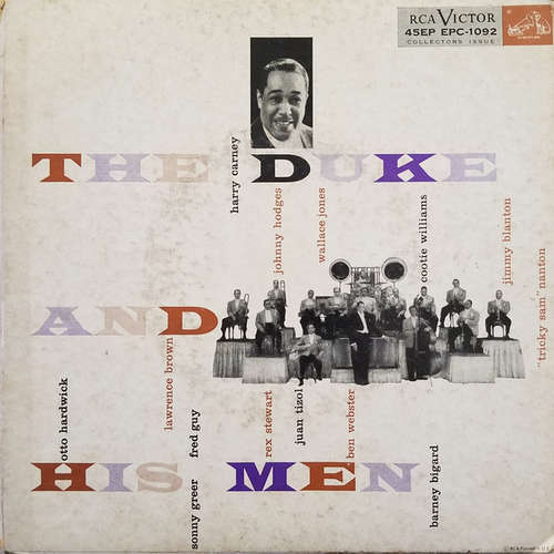 Cover Duke Ellington And His Orchestra - The Duke And His Men (3x7, EP, Comp, Mono, Tri) Schallplatten Ankauf