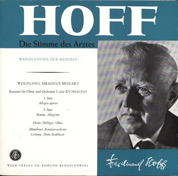 Cover Ferdinand Hoff - Wandlungen Der Medizin (10) Schallplatten Ankauf