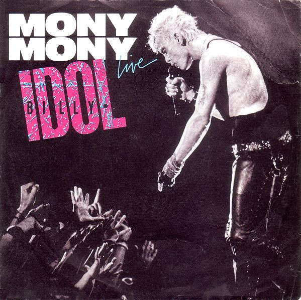 Cover Billy Idol - Mony Mony (Live) (7, Single) Schallplatten Ankauf