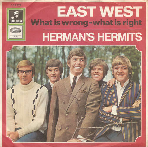 Cover Herman's Hermits - East West (7, Single) Schallplatten Ankauf