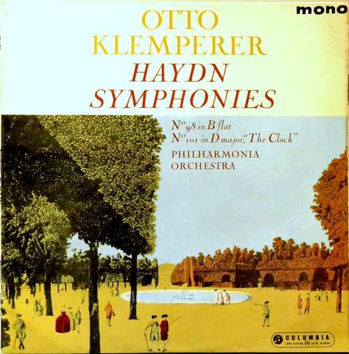 Cover Haydn* - Otto Klemperer, Philharmonia Orchestra* - Symphonies No. 98 & 101 (LP, Mono) Schallplatten Ankauf