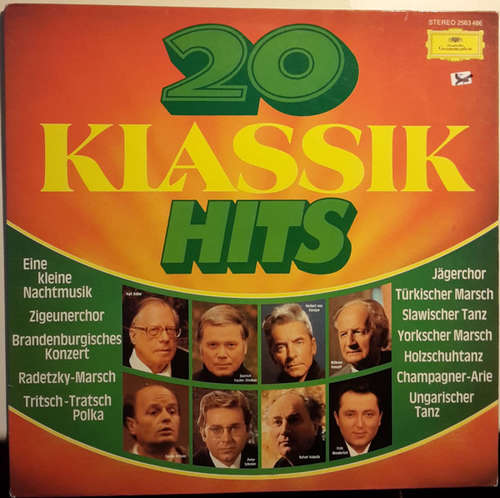 Cover Various - 20 Klassik Hits (LP, Comp) Schallplatten Ankauf
