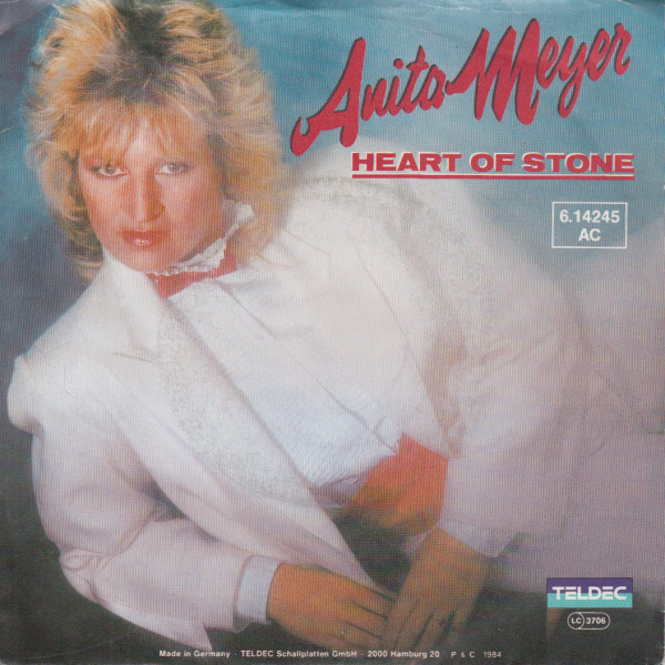 Cover Anita Meyer - Heart Of Stone (7, Single, Promo) Schallplatten Ankauf