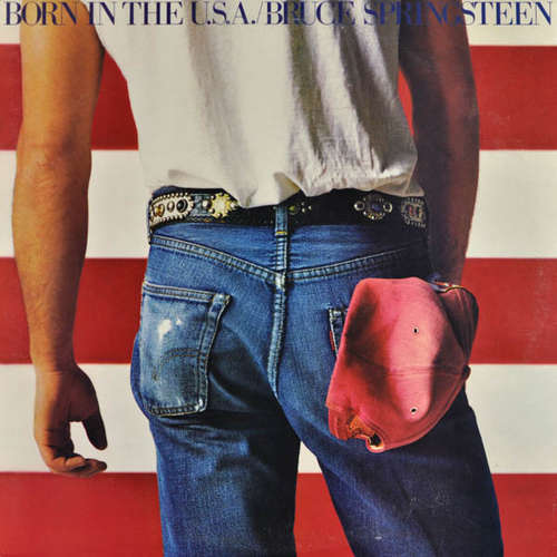 Cover Bruce Springsteen - Born In The U.S.A. (LP, Album, Pit) Schallplatten Ankauf
