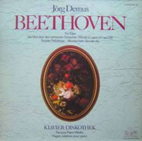 Cover Jörg Demus, Beethoven* - Beethoven - Klavier-Diskothek (LP, Album) Schallplatten Ankauf