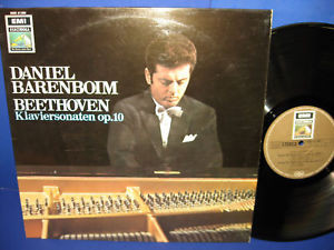 Cover Daniel Barenboim, Beethoven* - Beethoven - Klaviersonaten Op. 10 (LP, Album) Schallplatten Ankauf