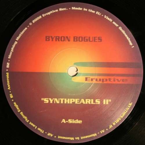 Cover Byron Bogues - Synthpearls II (12) Schallplatten Ankauf