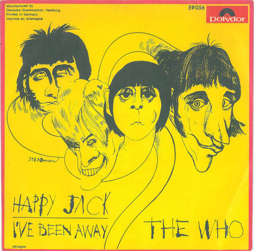 Cover The Who - Happy Jack / I've Been Away (7, Single, Mono) Schallplatten Ankauf
