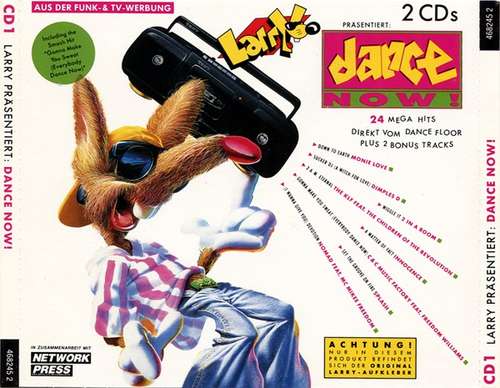 Cover Larry Präsentiert: Dance Now! Schallplatten Ankauf
