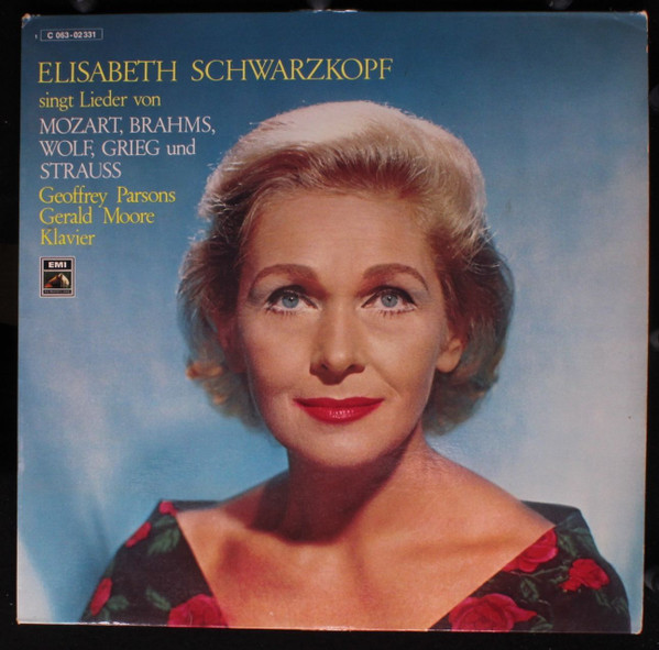 Cover Elisabeth Schwarzkopf - Singt Lieder Von Mozart, Brahms, Wolf, Grieg Und Strauss (LP, Album) Schallplatten Ankauf