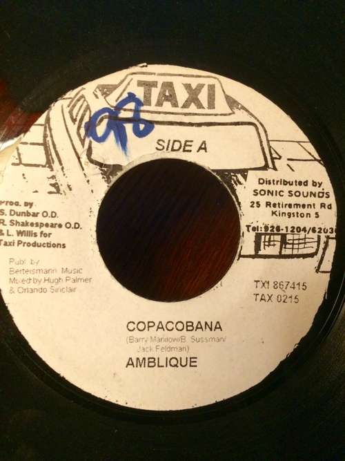 Cover Amblique* - Copacobana (7) Schallplatten Ankauf