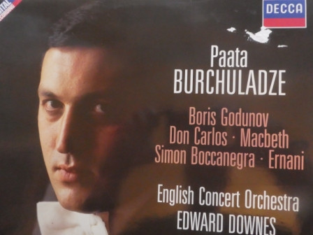 Cover Paata Burchuladze, English Concert Orchestra*, Edward Downes - Boris Godunov • Don Carlos • Macbeth • Simon Boccanegra • Ernani (LP) Schallplatten Ankauf